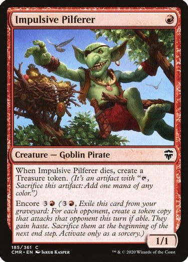 Impulsive Pilferer | 185